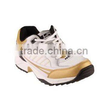 HS Yellow-White HS Cricket Shoe