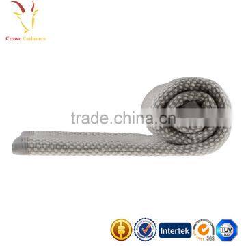 Baby Warm Cable Cashmere Throw Knitted Cashmere Blanket photo-2