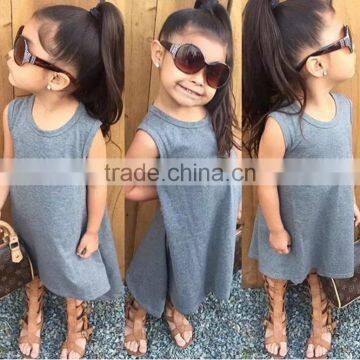 C00409#2017 Hot Sells Baby Girls Sleeveless Dress Girls Dress Names With Pictures photo-3