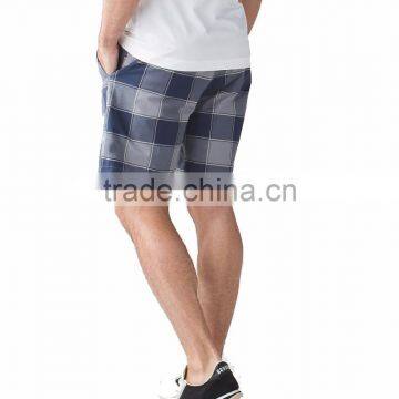Soft Cotton Plaid Cool Man Summer Shorts photo-2