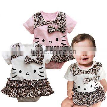 Suntex High Quality Cute Short Sleeve Summer Girls Baby Suits Manufacturer