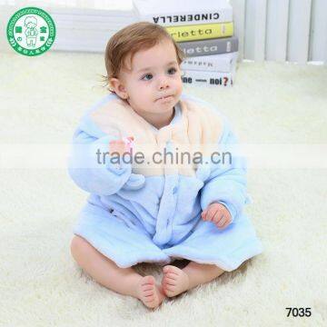 100%polyester Thick Baby Animal Bath Robe photo-2