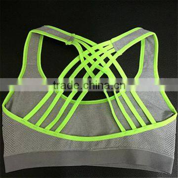 Ladies Beautiful and Comfortable Criss Cross Sports Bra photo-2