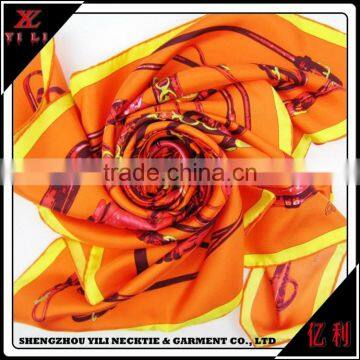 Fashion Colorful Women Scarf Wholesale Silk Scarves photo-3