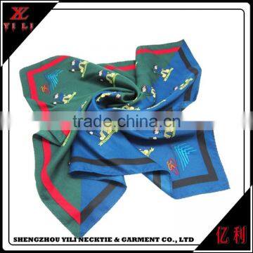 Fashion Soft Colorful Women Cheap Silk Satin Scarf photo-3