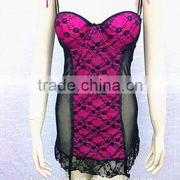 Robe de Soiree Summer Women Sexy Lingerie Pajamas Ladies Nightwear photo-6