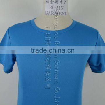 Manufactures 100%polyester t Shirt Dry Fit Fabric