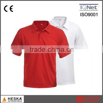 OEM short sleeve 100% cotton man blank polo shirt