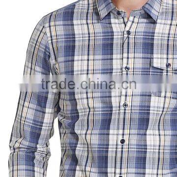 Designer Plaid Shirts for Men Famous Clothing Factories in China photo-3