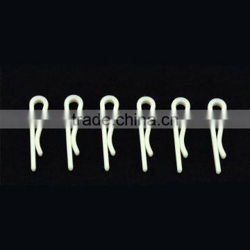 High Quality Small 4.2*1.0*0.5cm U-shape Shirt Plastic Clips For Shirt Packing photo-3