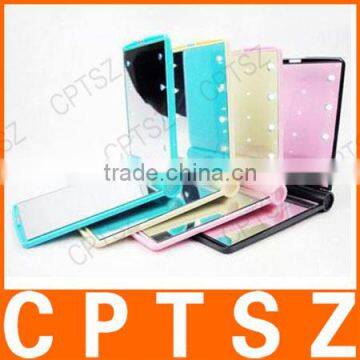 Touch Screen Desktop LED Makeup Lighted Mirror Vanity, Mirror With Lights Around/hollywood Lighted Mirror With Led Light photo-6