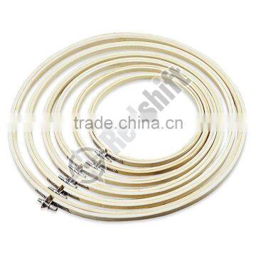 OEM Cross Stitch Kit With Wooden Tool Bamboo Tool Embroidery Thread Sets photo-2