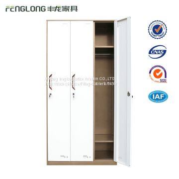 Luoyang Fenglong Factory Directed Sale Metal Storage Cabinet 3 Door Storage Locker photo-3