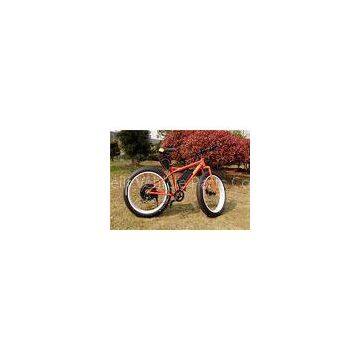 High Speed 1000W Electric Fat Bike 26 x 4.0 Fat Tyre Bicycle With Comfort Saddle