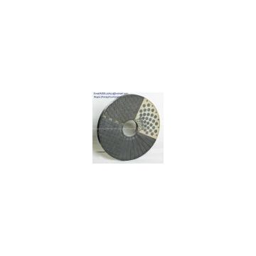 Double disc grinding wheel