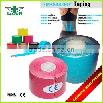 waterproof sports OEM kinesiology tape with CE FDA approved