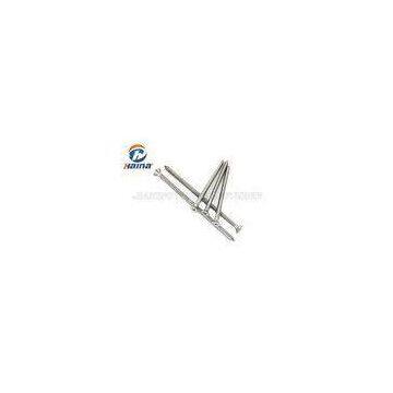 Hardened Steel Self Tapping Flat Head Metal Screws Single Thread With Passivation Color