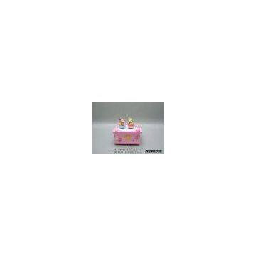 Resin Music Box Polyresin Craft(Monkey Music Box) Promotion Gift Christmas Gifts Home Decor
