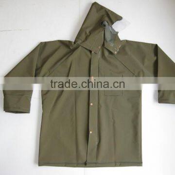 2016 Custom Industrial PVC Rubber Rain Coat
