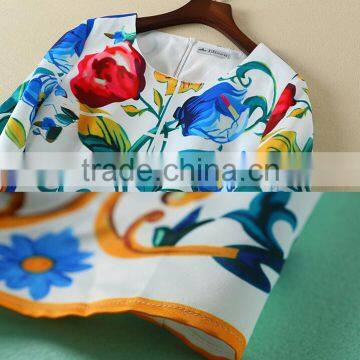 Women Long Sleeve Floral Printed Beach Maxi Dress Ladies Plus Size Party Cocktail Dresses photo-5