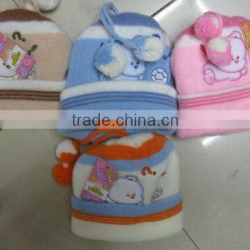 Fashion Baby Hat Winter Hat Knitted Hat Cute Cartoon Hat photo-2