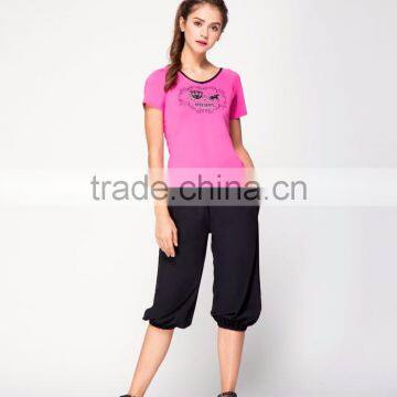Yoga Clothing Graphic Yoga Short Sleeve Tees photo-3