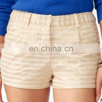 Metallic Stripe Shorts CSS0069