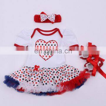 American Kids Dress 4th of July Girls Outfits photo-3
