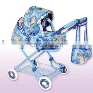 Baby stroller ( iron ) + Network + bag,2012 new stroller