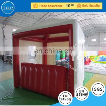 Air- Sealed Inflatable Ticket Booth inflatable cube ticket booth display inflatable booth