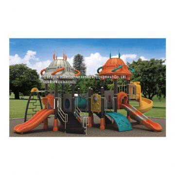HLB-7073B Kids Plastic Swing and Slide Set Children Playground Outdoor photo-3