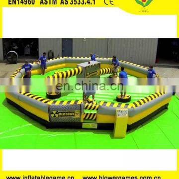 Bounce party Meltdown Extreme Sport Wipeout Inflatable Eliminator Game