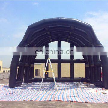 Air Tight Sealed Inflatable Stage Tent in Black With Transparent Cover 6x8m photo-2