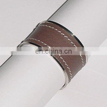 Faux Leather Napkin Ring