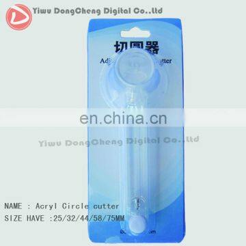 2015 Hotselling Plastic Acrylic Paper Circle Cutter Ones Special for Making 58mm Button Badges photo-5