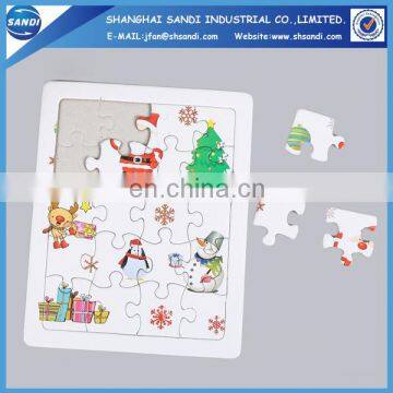 Promotional paper cardboard custom jigsaw puzzle