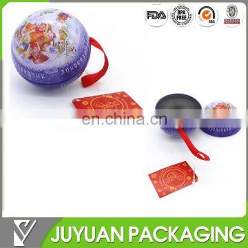 Ball Shape gift tin box