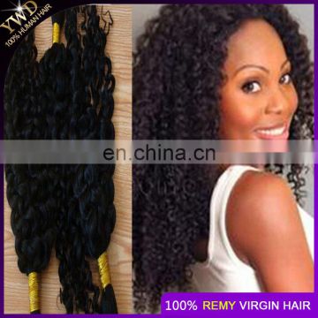 8a Unprocessed Raw Virgin Human Hair Braiding Bulk 100% Undye Hair No Weft Bulk Human Braiding Hair Can Bleach To Blond Color