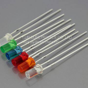 Double Color DIP 5mm Round With Flange