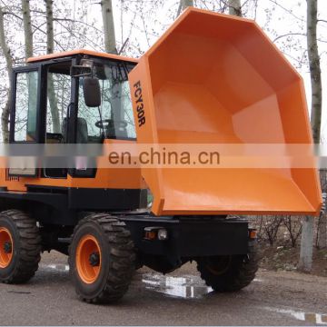 4wd 3ton mini articulated dump truck