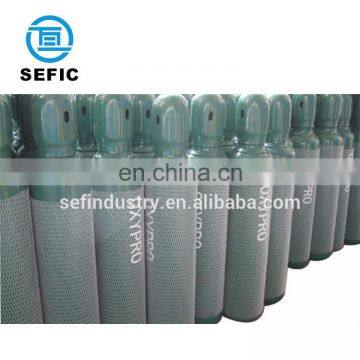 High Pressure Nitrogen Cylinder Nitrogen Cylinder Size Seamless Steel Cylinder