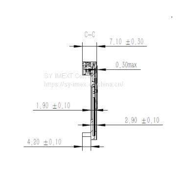 SU-055 Mechanical Infrared Thermal Imaging Shutter, Flag Type Freeshipping , No MOQ Limited photo-4