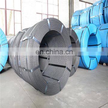 Standard BS5896 ASTM A416 12.7mm 1860MPa 7 Wire PC Strand for Prestressed Concrete photo-5
