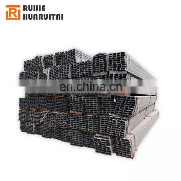 30x30 hot formed square fence hollow section, hollow structural square steel pipe iron tube length 6 meter