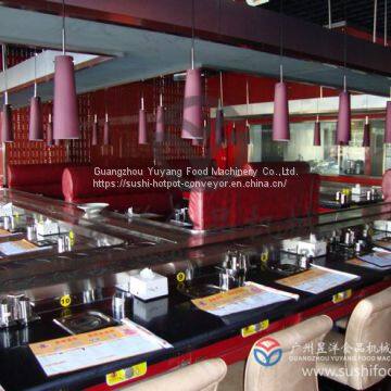 Sushi restaurant conveyor belt system manufacturer