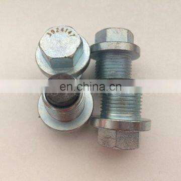 Genuine diesel  Engine parts Oil Pan Drain Plug 3924147  6CT 4B3.9 6B5.9  for sale