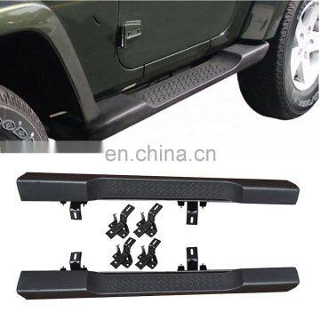 Side Step Running Boards For 07-17 Jeep Wrangler JK 2DR