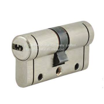 Euro Profile Solid Brass Cylinder With Anti-pick Function and Computer Keys for Mortise Lock photo-3