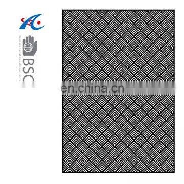 China Supplier Black Japanese Traditional Pattern Outdoor Rugs Recycled Plastic Cheap pp Straw Woven Carpet photo-4