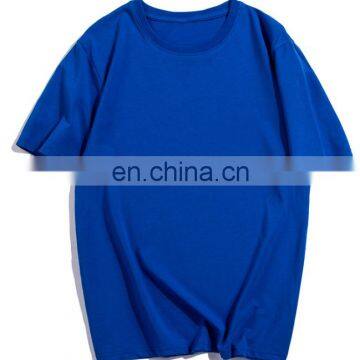 Custom Logo Printed Embroidery Oversized Unisex Mens Womens Plain Blank Cotton Crew Neck T-shirts photo-5